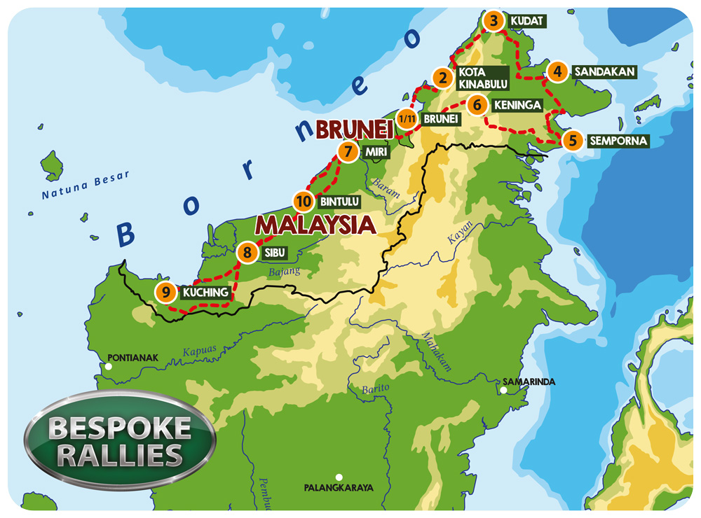 Bespoke Rallies - Wild Borneo Rally 2021, Worldwide Classic Car Rally & Touring Events