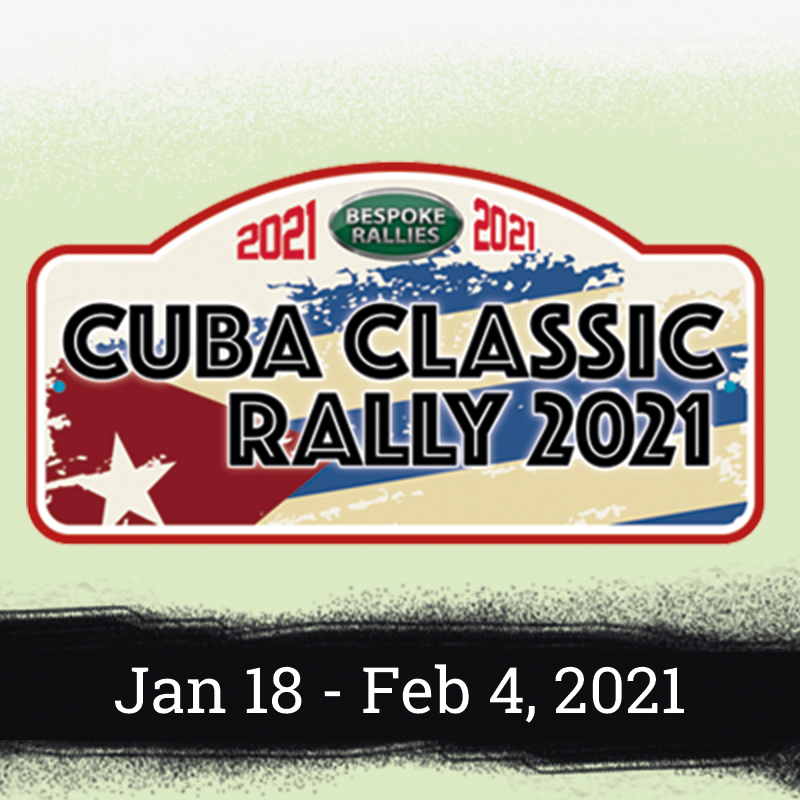 Bespoke Rallies - Cuba Classic Rally 2021, Worldwide Classic Car Rally & Touring Events