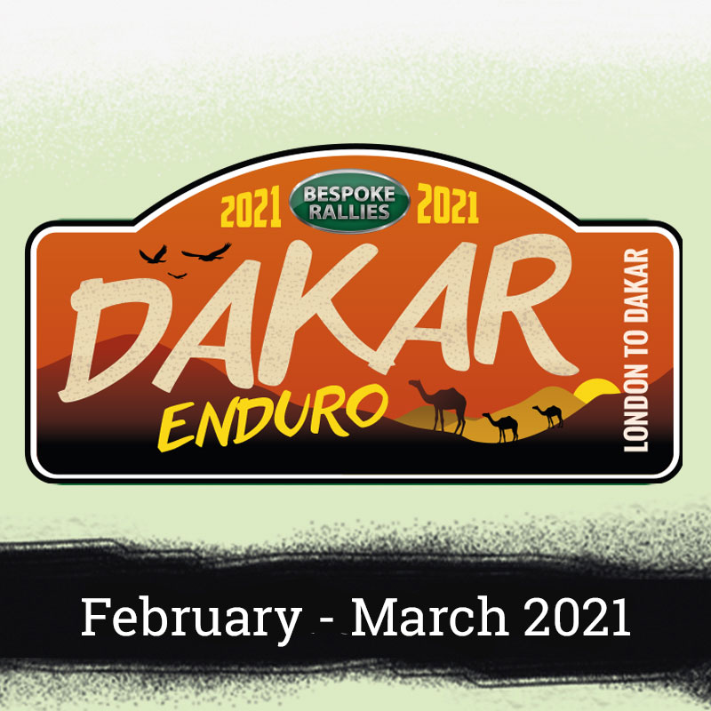 Bespoke Rallles | Dakar Enduro Rally 2021 | Classic Car Rally & Touring Event | February - March 2021