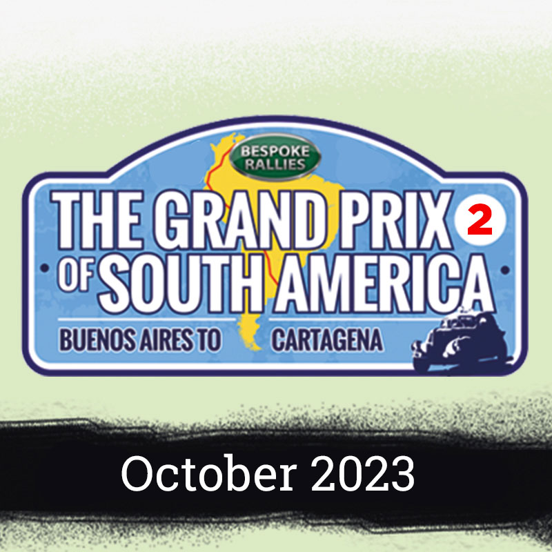 Bespoke Rallies | The Grand Prix of South America Rally 2023 | Classic Car Rally & Touring Event | October 2023