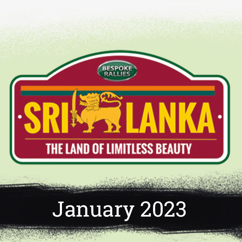 Bespoke Rallies | The Sri Lanka 2023 | Classic Car Rally & Touring Event | May 2023