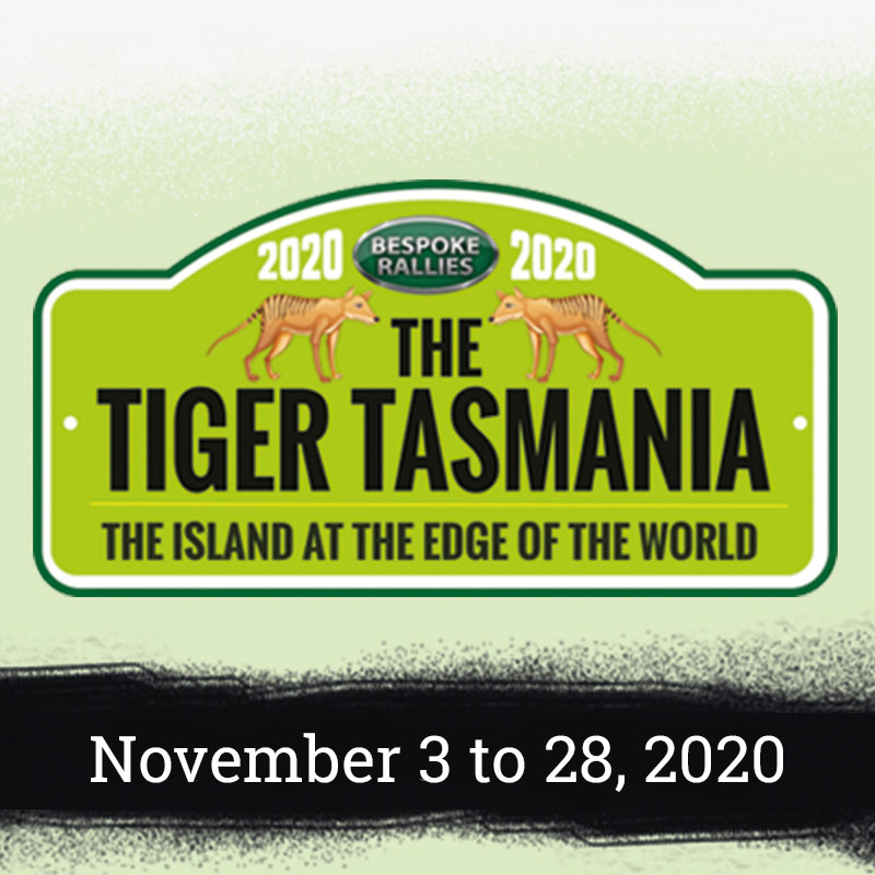 Bespoke Rallies | The Tiger Tasmania 2020 | Classic Car Rally & Touring Event | November 3 to 28 2020